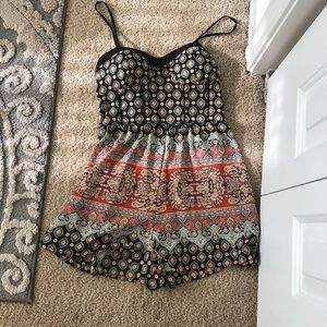 Multi color romper